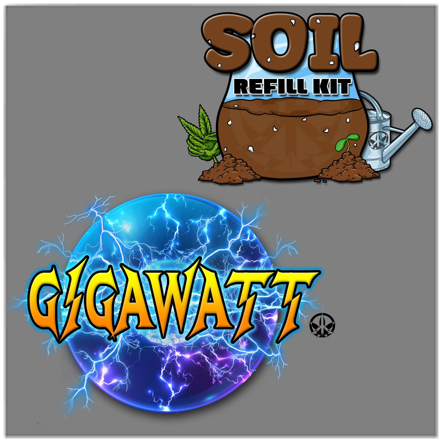Gigawatt Soil Bag + Seed Kit