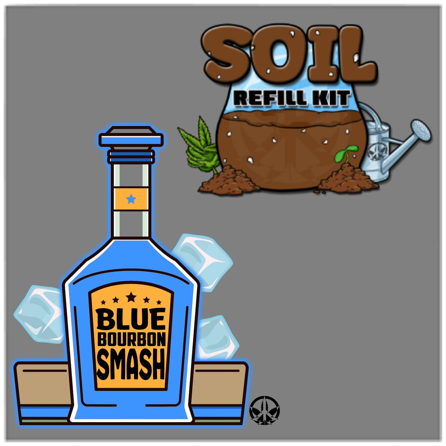 Blue Bourbon Smash Refill Kit