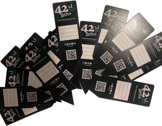 420 Fast Buds Plant Tags (quantity 8)