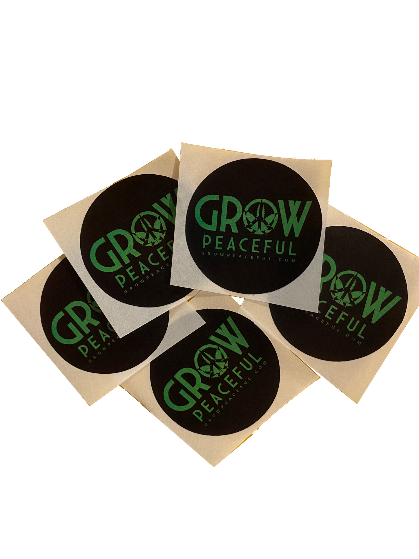 Grow Peaceful stickers