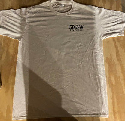 Grow Peaceful Bucket Logo Shirt